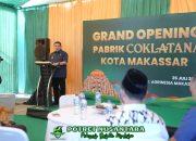 Grand Oping Pabrik Coklatana PT Agrinesia Raya:  Wali Kota Munafri Harapkan Rekrut Tenaga Kerja Lokal