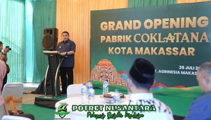Grand Oping Pabrik Coklatana PT Agrinesia Raya:  Wali Kota Munafri Harapkan Rekrut Tenaga Kerja Lokal