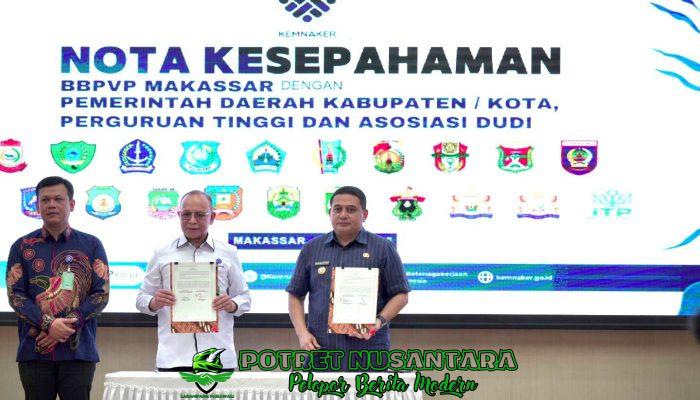 Buka Akses Kerja Disabilitas, Pemkot Makassar dan BBPVP Teken MoU Strategis