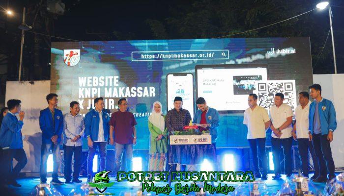 HUT KNPI ke-52, Munafri Arifuddin Resmikan Website KNPI Makassar