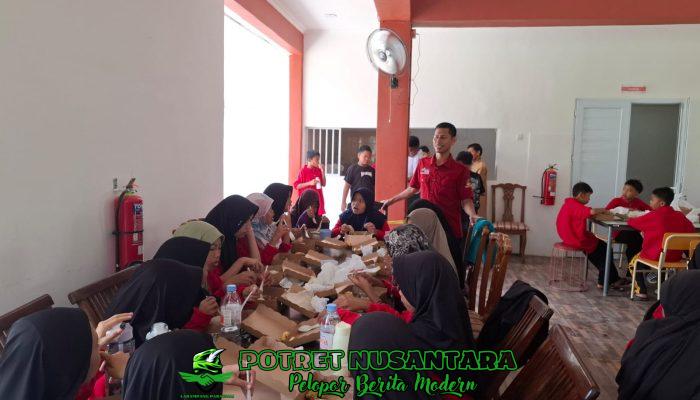 Hangatnya Makan Siang di Sekolah Rakyat: SDM PKH Gowa Tinjau Sentra Gau Mabaji