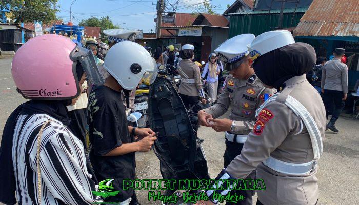 Tak Hanya Tilang, Operasi Marano 2025 Diwarnai Edukasi dan Humanis