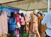 Pemprov Sulbar Gelar Pasar Murah, Harga Beras Rp130 Ribu/10 Kg Diserbu Warga