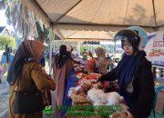 Hari Kedua Pasar Murah Pemprov Sulbar, 4 Ton Beras Ludes di Lapangan Ahmad Kirang