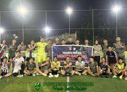Ditlantas Polda Sulbar Gandeng Mahasiswa Universitas Tomakaka Lewat Fun Mini Soccer