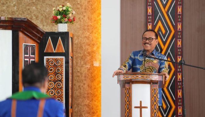 Suhardi Duka Resmikan Prasasti GTM Bukit Zaitun, Janji Ambulans Tahun Depan