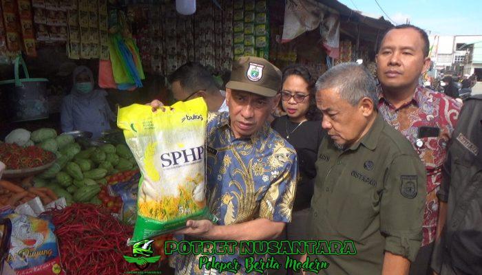 Satgas Pangan Sulbar Sidak Pasar, Awasi Distribusi dan Timbangan Bahan Pokok