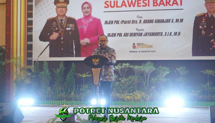 Malam Kenal Pamit Kapolda Sulbar: Gubernur Suhardi Duka Harap Irjen Pol Adi Deriyan Bisa Bawa Sulbar ke Arah yang Lebih Baik
