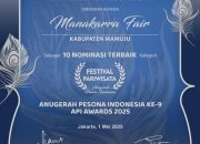 Manakarra Fair Masuk 10 Nominasi Terbaik API Award 2025