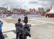 Sentuhan Digital Diskominfo Sulbar Jadi Akses Masyarakat Menyaksikan Upacara HUT RI di Pantai Manakarra