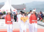 Khidmat! Upacara HUT ke-80 RI di Sulbar Berlangsung Lancar di Pantai Manakarra