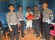 Sat PJR Ditlantas Polda Sulbar Semarakkan HUT RI ke-80 lewat Program “Polantas Menyapa”