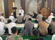 Kapolda Sulbar Terima Wejangan Mantan Kapolda Baharuddin Djafar di Masjid Jabal Rahmah