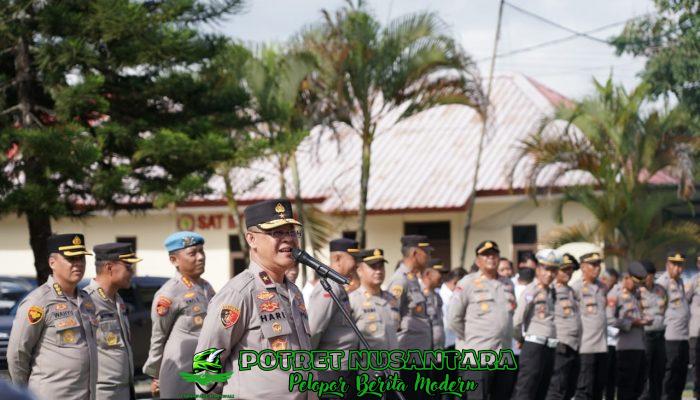 Wakapolda Sulbar Berikan Semangat Baru bagi Personel Polres Mamasa