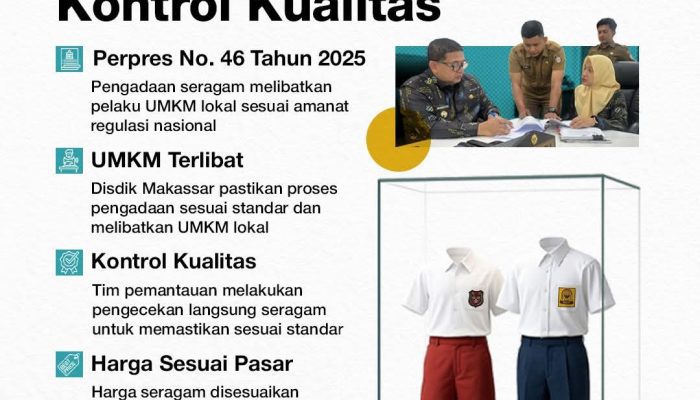 Ketua PGRI Sulsel Sebut Program Seragam Gratis Pemkot Makassar Sangat Bermanfaat