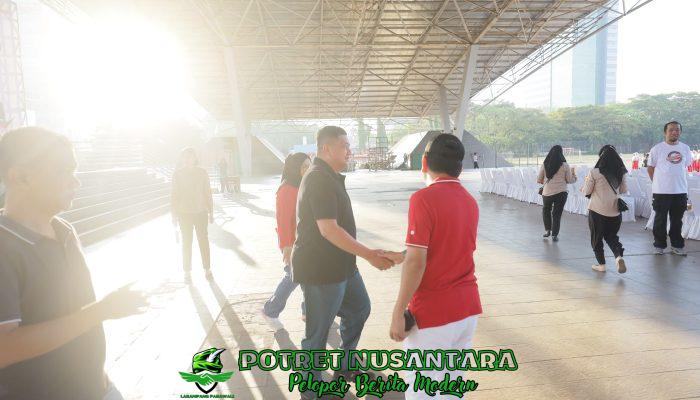 Munafri-Aliyah Semarakkan HUT RI ke-80 Lewat Senam dan Porseni ASN