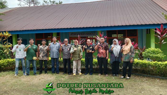 UPTD SMPN 4 SATAP Maniangpajo Wakili Kecamatan dalam Penilaian Sekolah Mapaccing