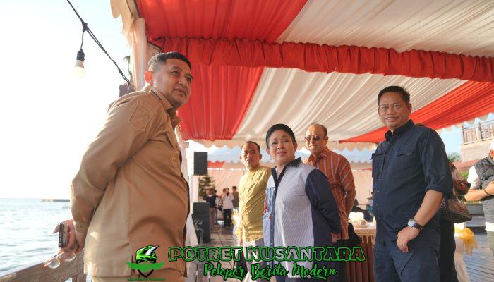 Munafri Temani Titiek Soeharto dan Mentan Amran Sulaiman Nikmati Sunset di Kapal Phinisi