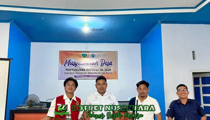 Mahasiswa KKN-T 114 UNHAS Tata Ulang Sistem Informasi dan Identitas Visual Kantor Desa Moncongloe