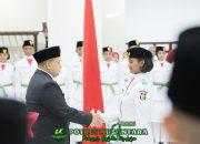 Wali Kota Munafri Kukuhkan Paskibraka 2025