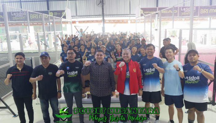 Wali Kota Makassar Buka Losdoll Padel Tournament Vol. 1, Ajak Warga Hidup Sehat