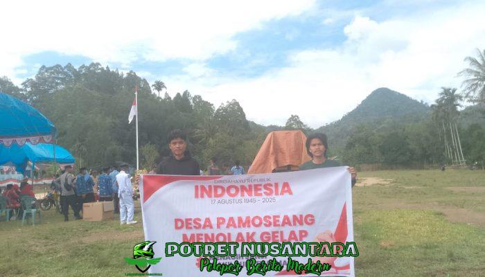 Aksi Pemuda Bentang Spanduk “Desa Pamoseang Menolak Gelap Menagih Janji Wakil Bupati Mamasa”