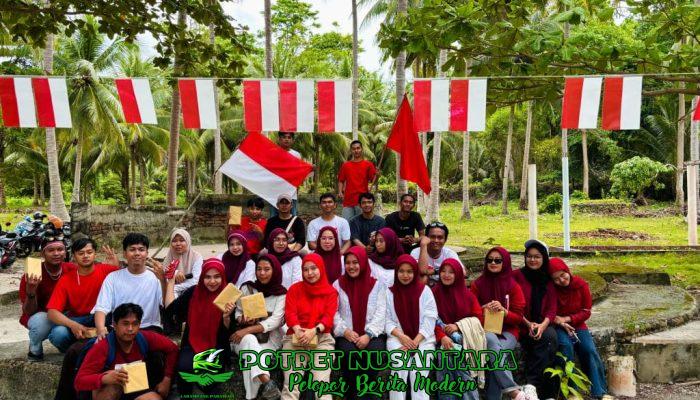 Semarak HUT ke-80 RI, GMNI dan PA GMNI Touna Gelar Lomba Meriah di Pantai Pasir Putih