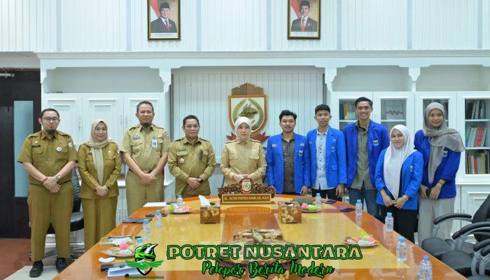 PMII Makassar Audiensi dengan Wakil Wali Kota