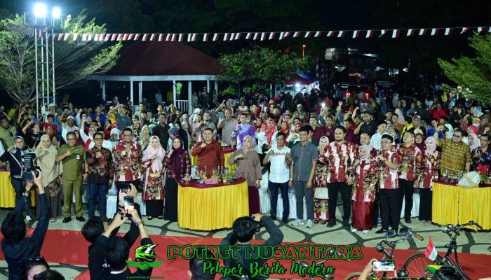 Munafri-Aliyah Hadiri Pesta Rakyat Tamalate, Paparkan Tujuh Program Unggulan Pemkot Makassar