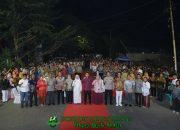 Semarak Pesta Rakyat HUT ke-80 RI di Tallo, Munafri-Aliyah Ajak Warga Rawat Persatuan