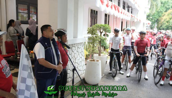 Wali Kota Makassar Lepas 150 Peserta Touring Sepeda Menuju Barru
