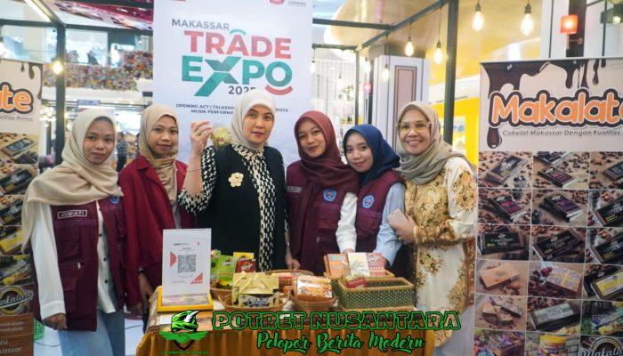 Dukung UMKM Lokal, Aliyah Mustika Ilham Tinjau Langsung Tenant di Makassar Trade Expo 2025