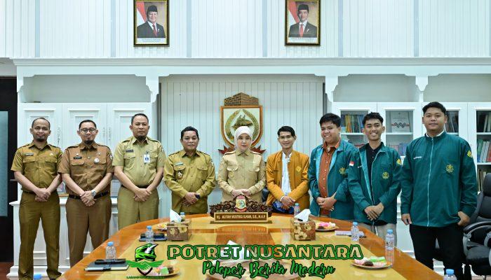 Aliyah Mustika Ilham Terima Audiensi Pemuda Remaja Masjid Al-Markaz