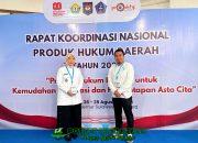 Aliyah Mustika Ilham Tegaskan Pentingnya Regulasi Berkualitas di Rakornas Produk Hukum Daerah 2025