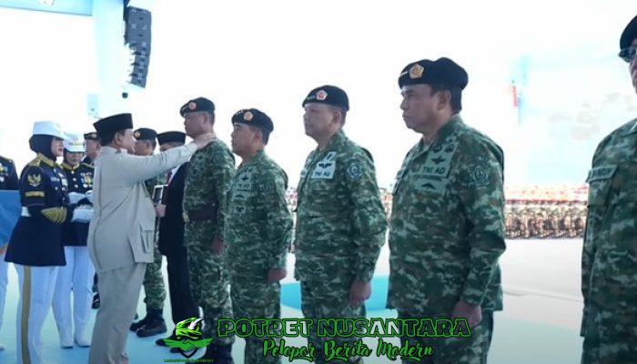 Presiden Prabowo Lantik Jenderal Tandyo Budi Revita sebagai Wakil Panglima TNI