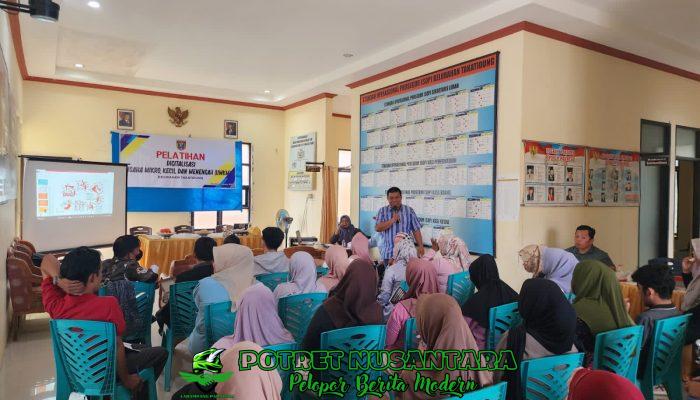 Kolaborasi Pelatihan Digitalisasi UMKM di Takatidung Dorong Pengentasan Kemiskinan
