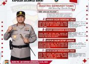 Kapolda Sulbar Gaungkan Commander Wish: “Abdi Adalah Pelayan”