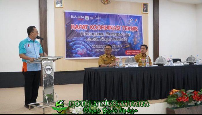 Sulbar Menuju Zero Blankspot, Kominfo Sulbar Sasar 15 Titik Bantuan Internet di Majene
