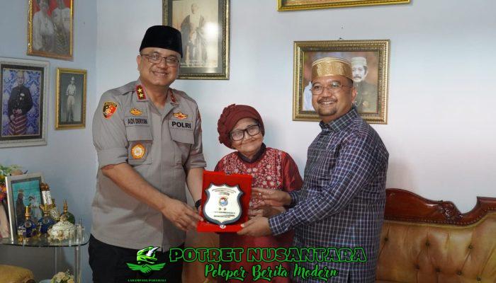 Kapolda Sulbar Jalin Silaturahmi dengan Raja Mamuju, Perkuat Sinergi Jaga Kamtibmas dan Lestarikan Budaya