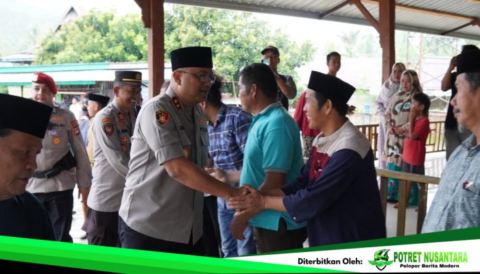 Demi Rekonsiliasi, Kapolda Sulbar Tinggalkan Agenda Mabes untuk Warga Kasambang-Kuridi