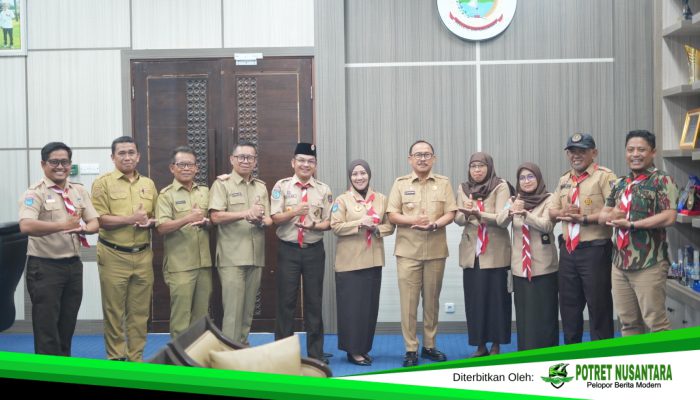 Ketua Kwarda Pramuka Sulbar Silaturahmi dengan Gubernur, Bahas Pelantikan dan Pembangunan Kantor