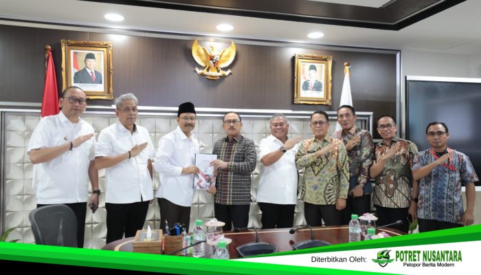 Bawa Kabar Baik, Gubernur Sulbar Temui Kemensos Gus Ipul di Jakarta