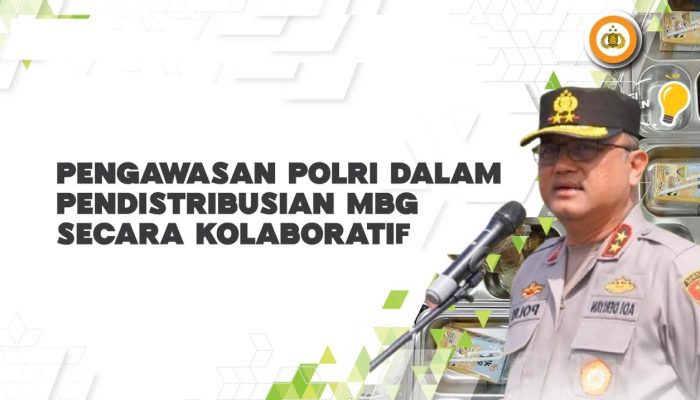 Cegah Masalah di Lapangan, Polda Sulbar Kawal Distribusi Makanan Bergizi Gratis