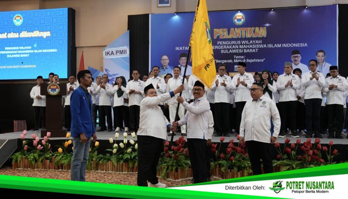 Gubernur Suhardi Duka Resmi Pimpin IKA PMII Sulbar, Tegaskan Keberagaman Profesi sebagai Kekuatan