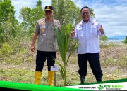 Kapolda Sulbar Hadiri Penanaman Pohon Kelapa, Dukung Ketahanan Pangan Berkelanjutan
