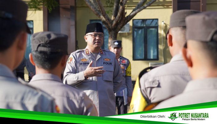 Pesan Kapolda Sulbar untuk Binmas dan Polairud: Garda Terdepan Jaga Kamtibmas