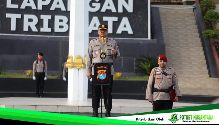 Kapolda Sulbar Pimpin Upacara Haornas ke-42, Kobarkan Semangat Persatuan Lewat Olahraga