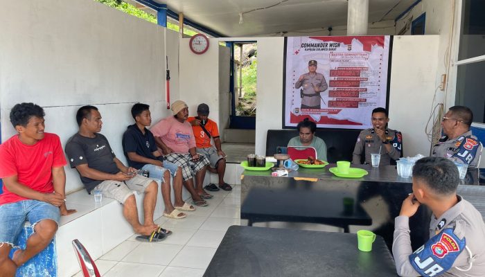 Polantas Menyapa: Strategi Preventif Ditlantas Polda Sulbar Jaga Kamtibmas dan Kamseltibcar