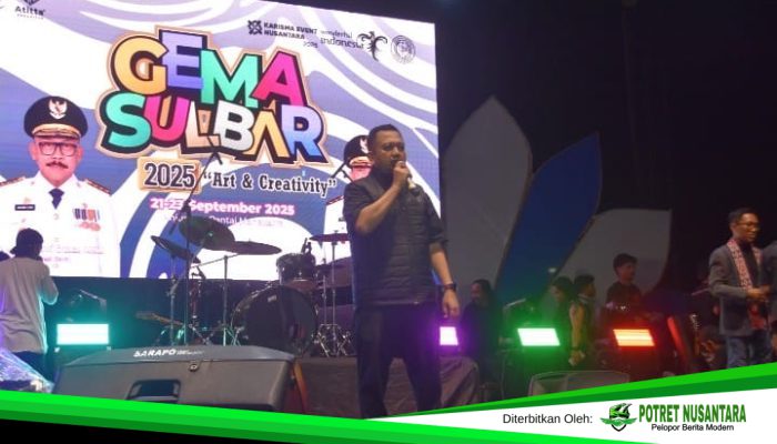 Dinas Parawisata  Sulbar Resmi Tutup Event Gema Sulbar 2025, Jacson Zeran Bikin Panggung Heboh