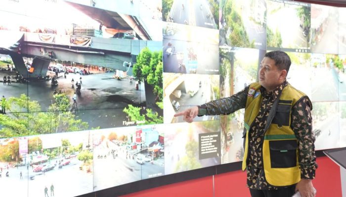 Pantau Demo, Wali Kota Makassar Monitor Lewat CCtv